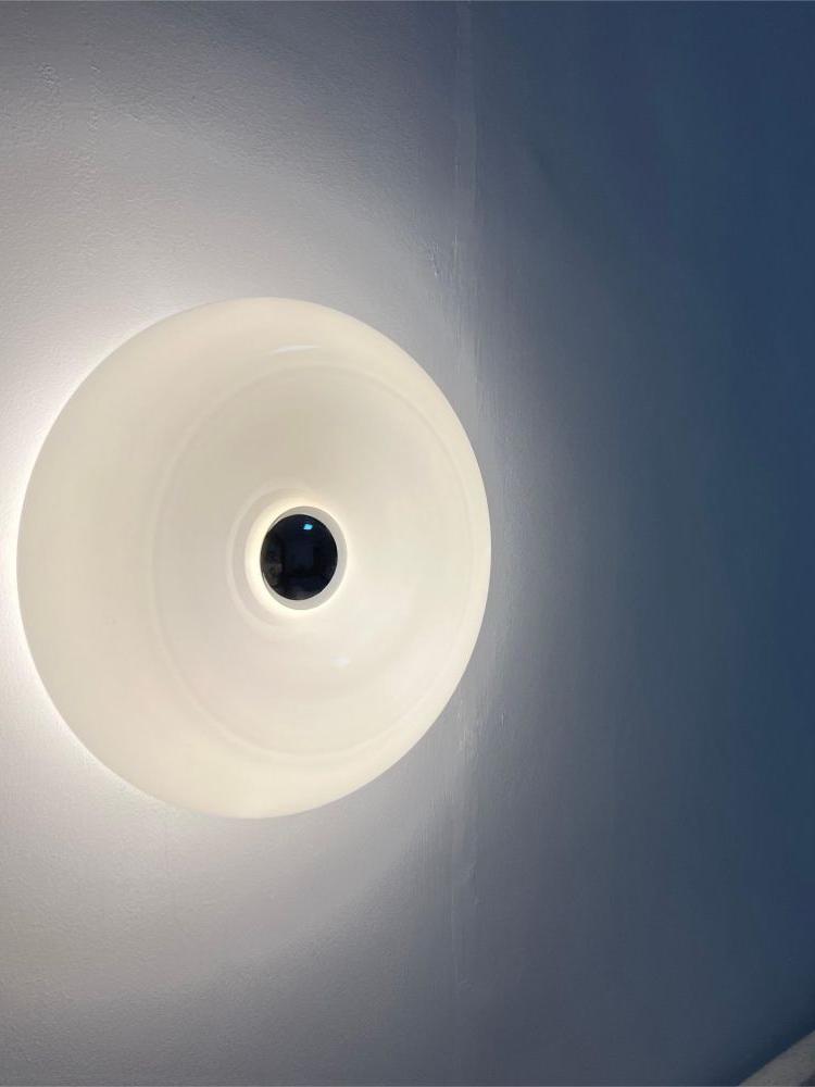 Bauhaus Orange Lamp