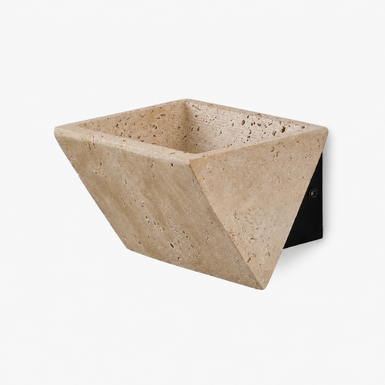 Product Image - Unlit Travertine Wall Sconce