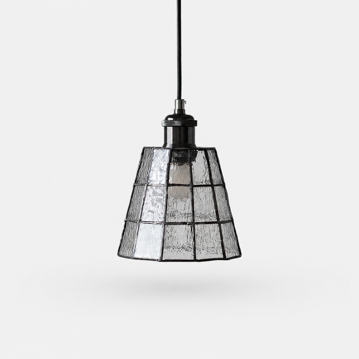 Artisan Stained Glass Tapered Pendant Light