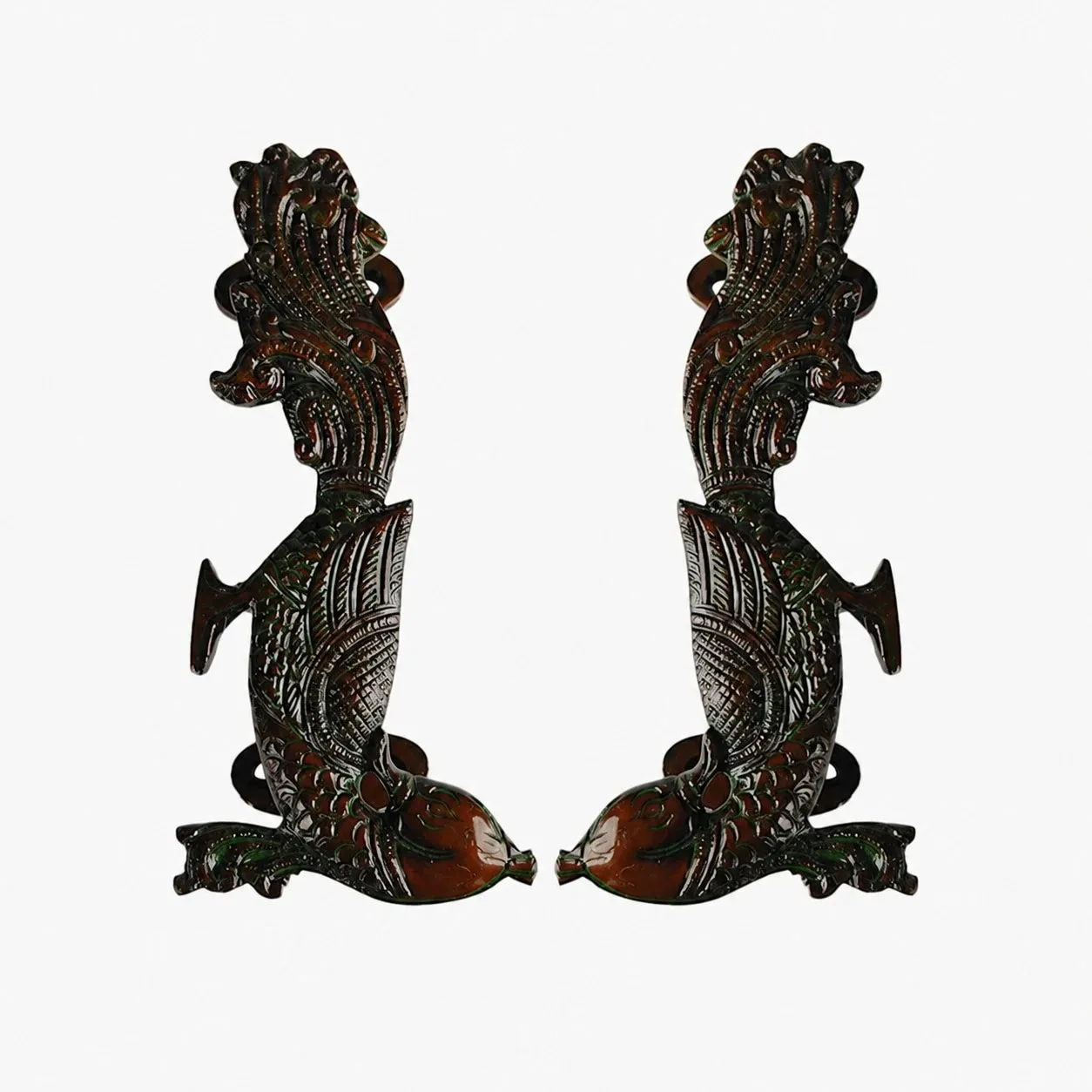 Handcrafted Brass Animal Door Handles 11